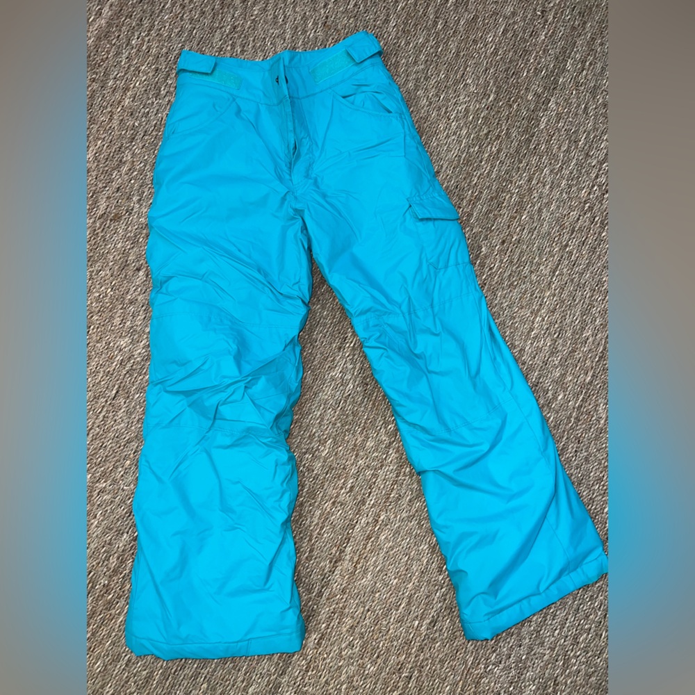 Bright Blue Girls Snow Pants